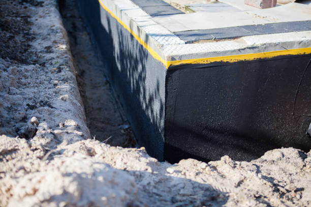 Professional Crawl Space Encapsulation technician working in Hood, VA